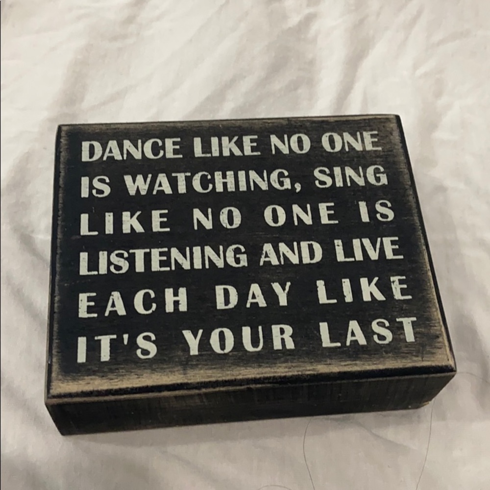 Inspirational Wood Piece